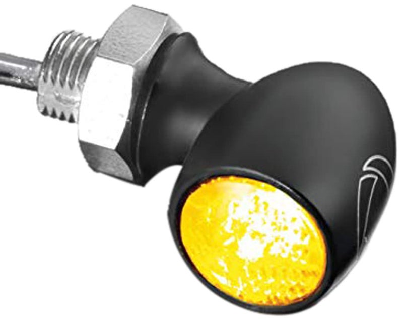 Kuryakyn2570 Motorcycle Lighting Amber Smoke Lens - Image 1